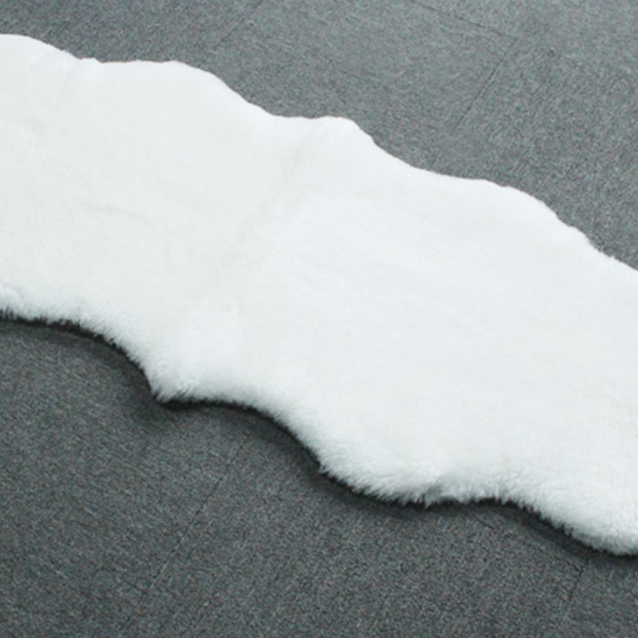 オーストラリア原皮 短毛 シープスキン ラグ; シープスキン ラグ,  2匹物 180*60cm; 毛足 25mm; 多色　シープスキン; 中国のシープスキン　メーカー