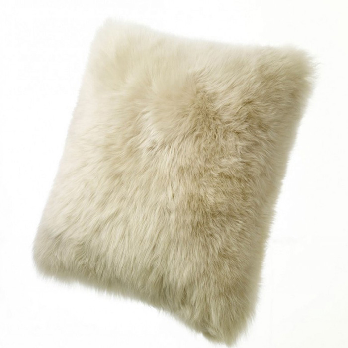 ムートン長毛ピロー；ムートン長毛クッション;50×50CM、40×40CM