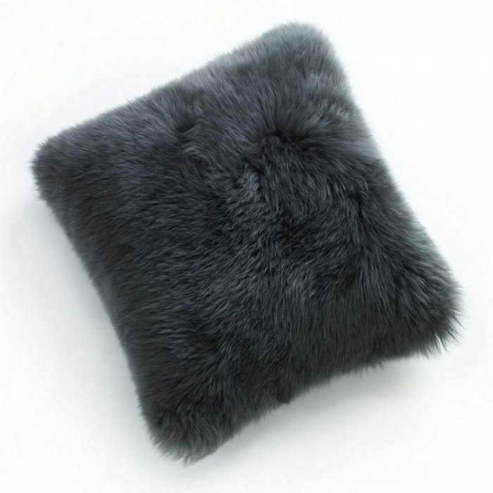 ムートン長毛ピロー；ムートン長毛クッション;50×50CM、40×40CM
